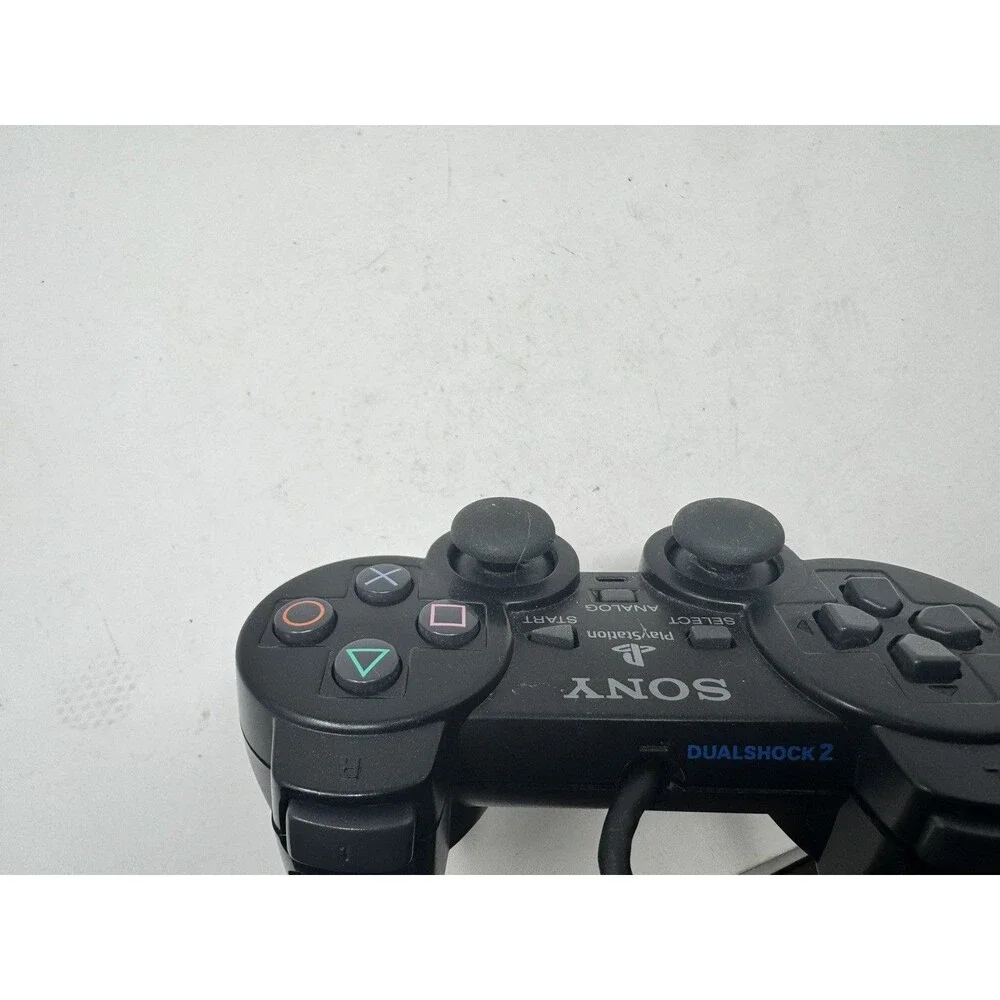 Playstation 2 PS2 OEM Sony Dualshock 2 Controller SCPH-10010(*** *Read)